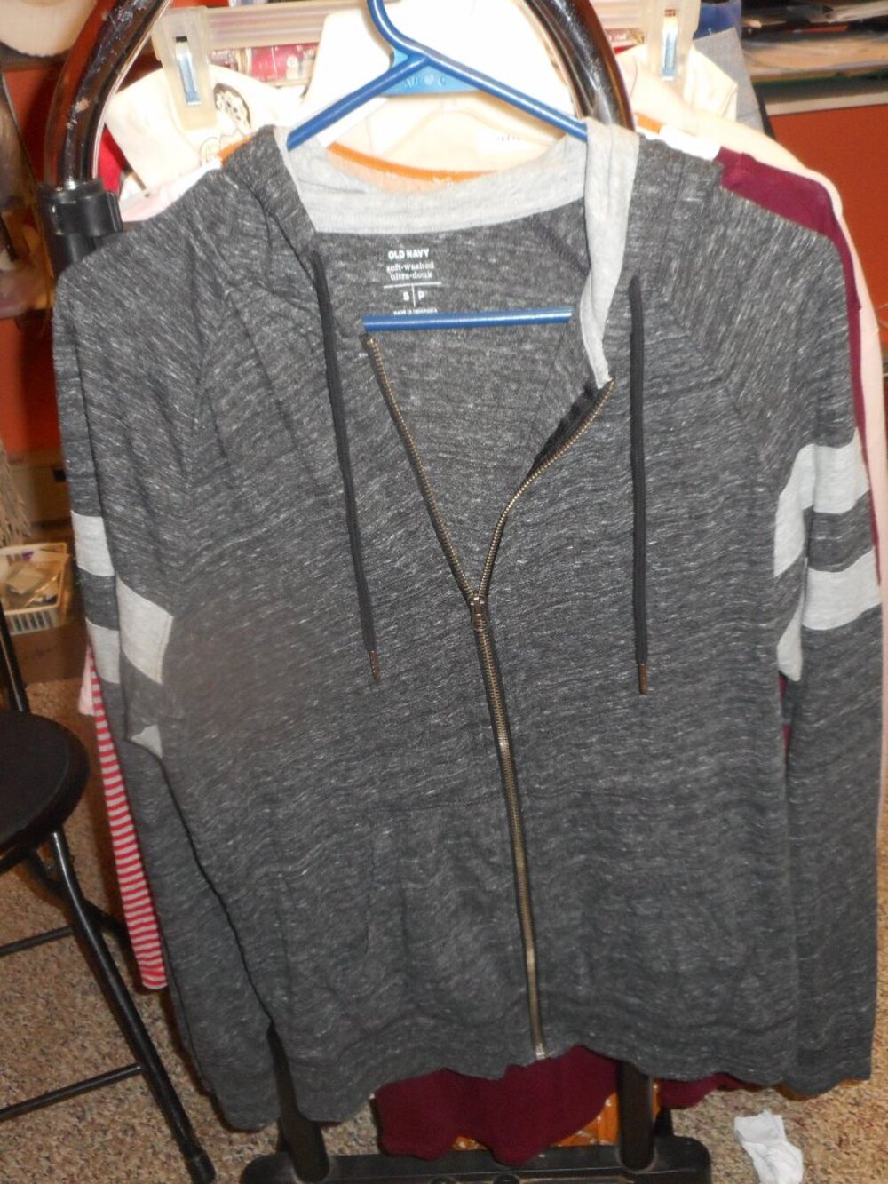 Old Navy - Dark charcoal, Zip Hoodie